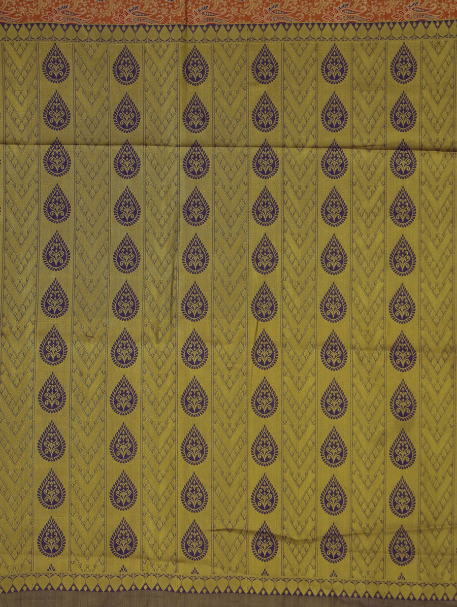 Dusty Rose Uppada Inspired Semi Silk Saree with Narrow Narrow Contrast Border