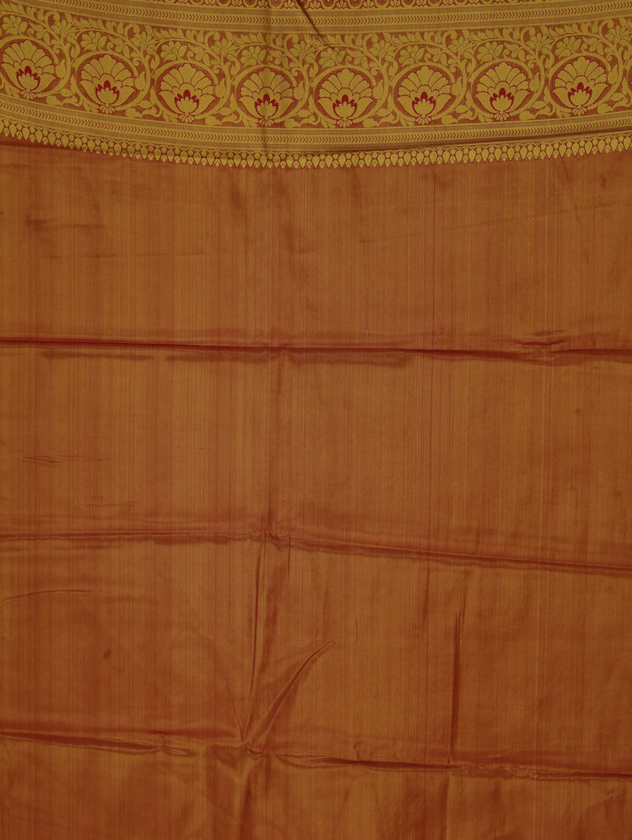 Sage Green Kanchipuram Inspired Semi Silk Saree with Wide Wide Contrast Border