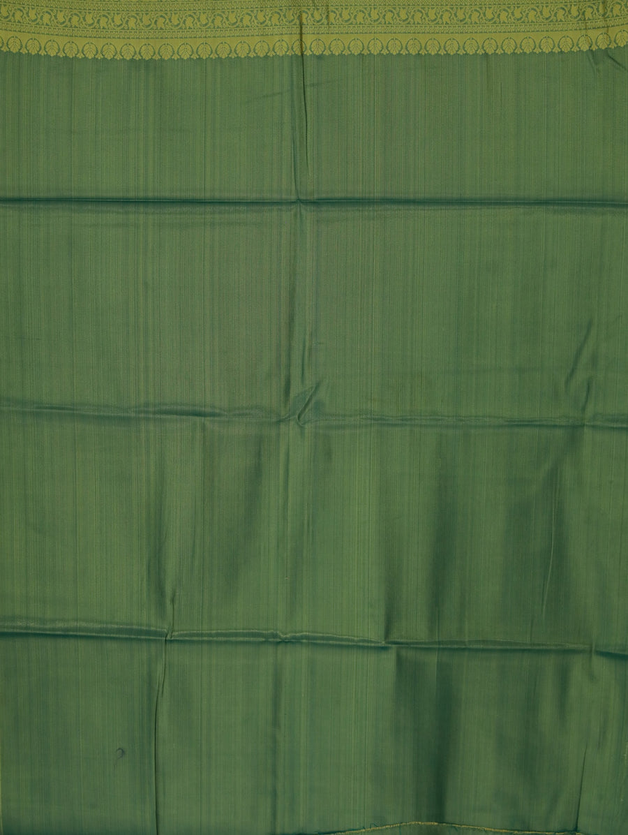Mint Green Uppada Inspired Semi Silk Saree with Narrow Narrow Self Border