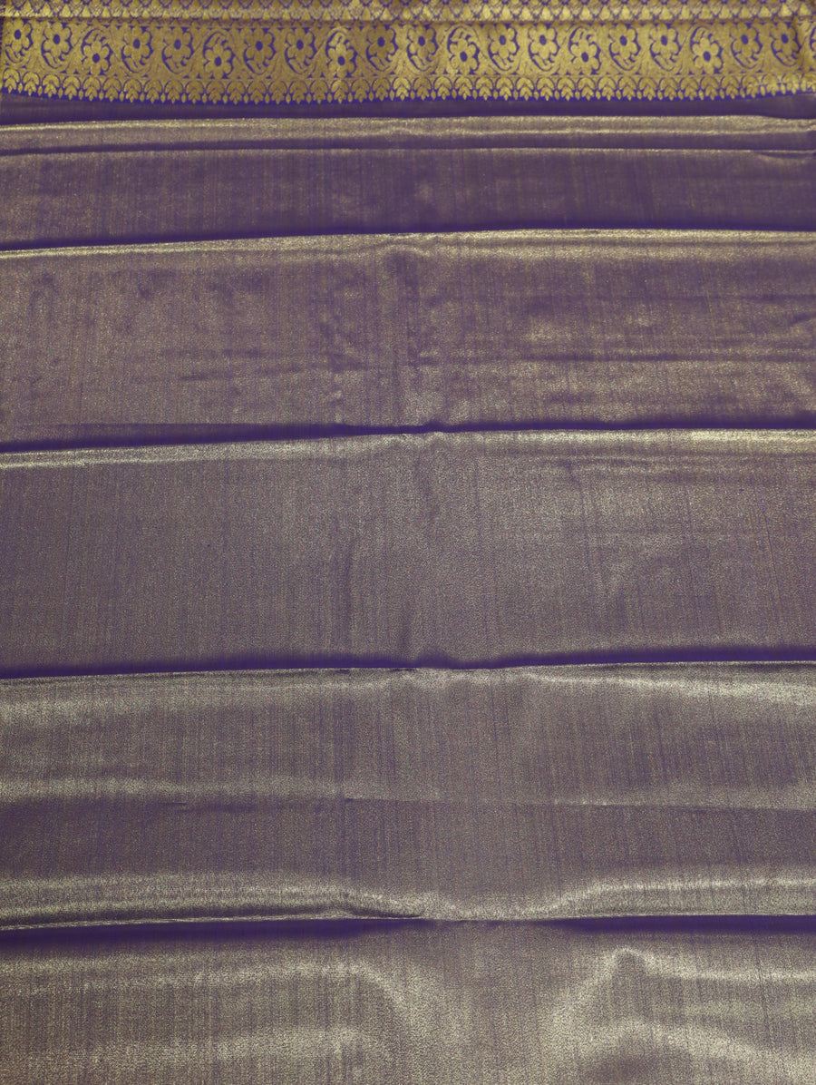Peach Pink Uppada Inspired Semi Silk Saree with Small Contrast Border