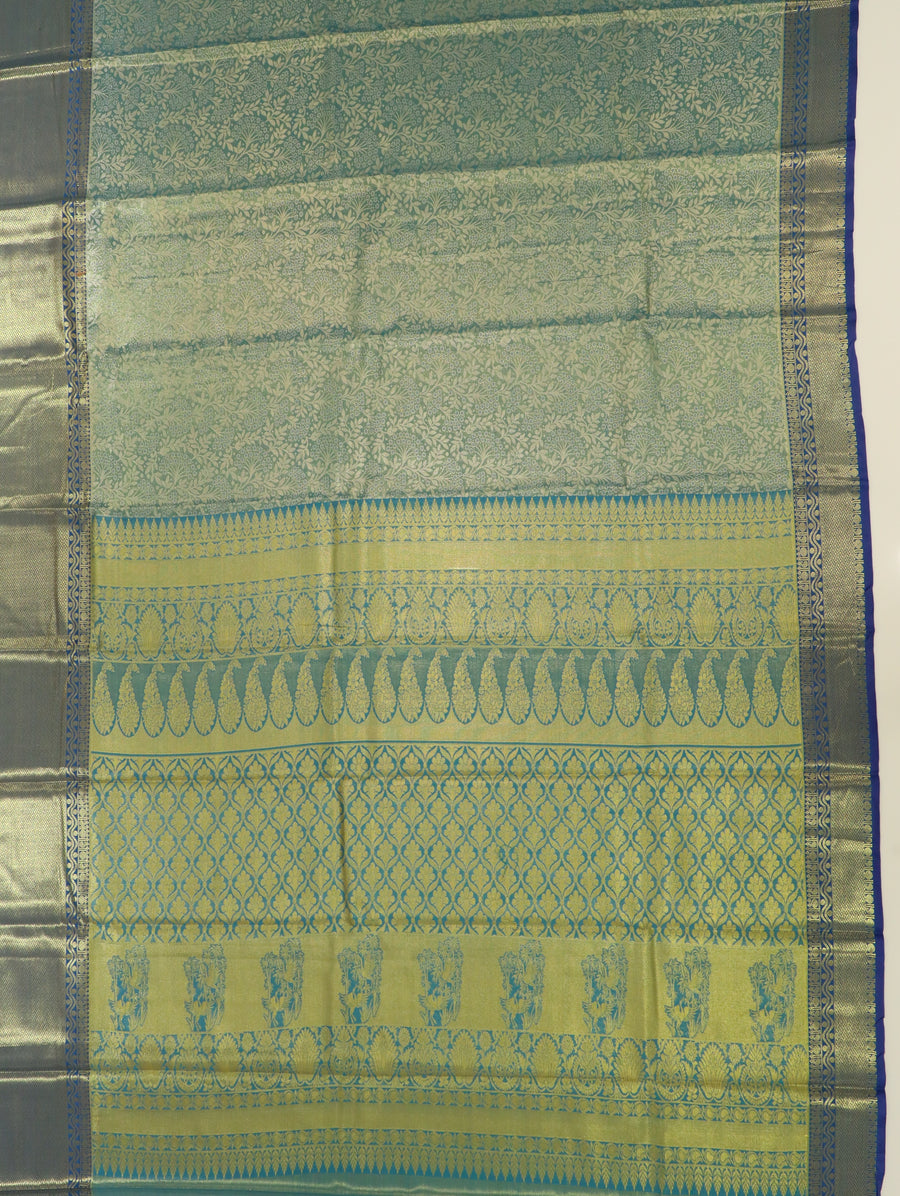 Peach Pink Uppada Inspired Semi Silk Saree with Small Contrast Border