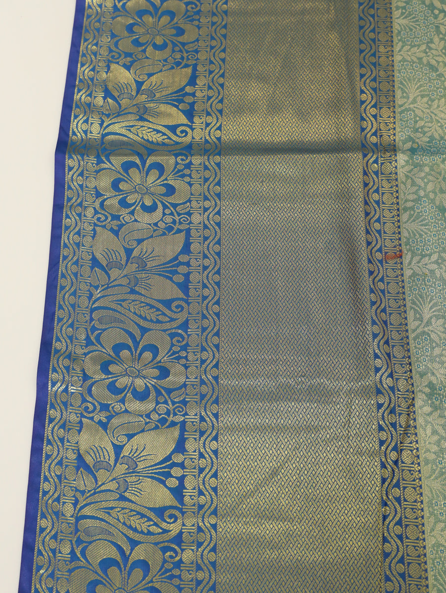 Peach Pink Uppada Inspired Semi Silk Saree with Small Contrast Border