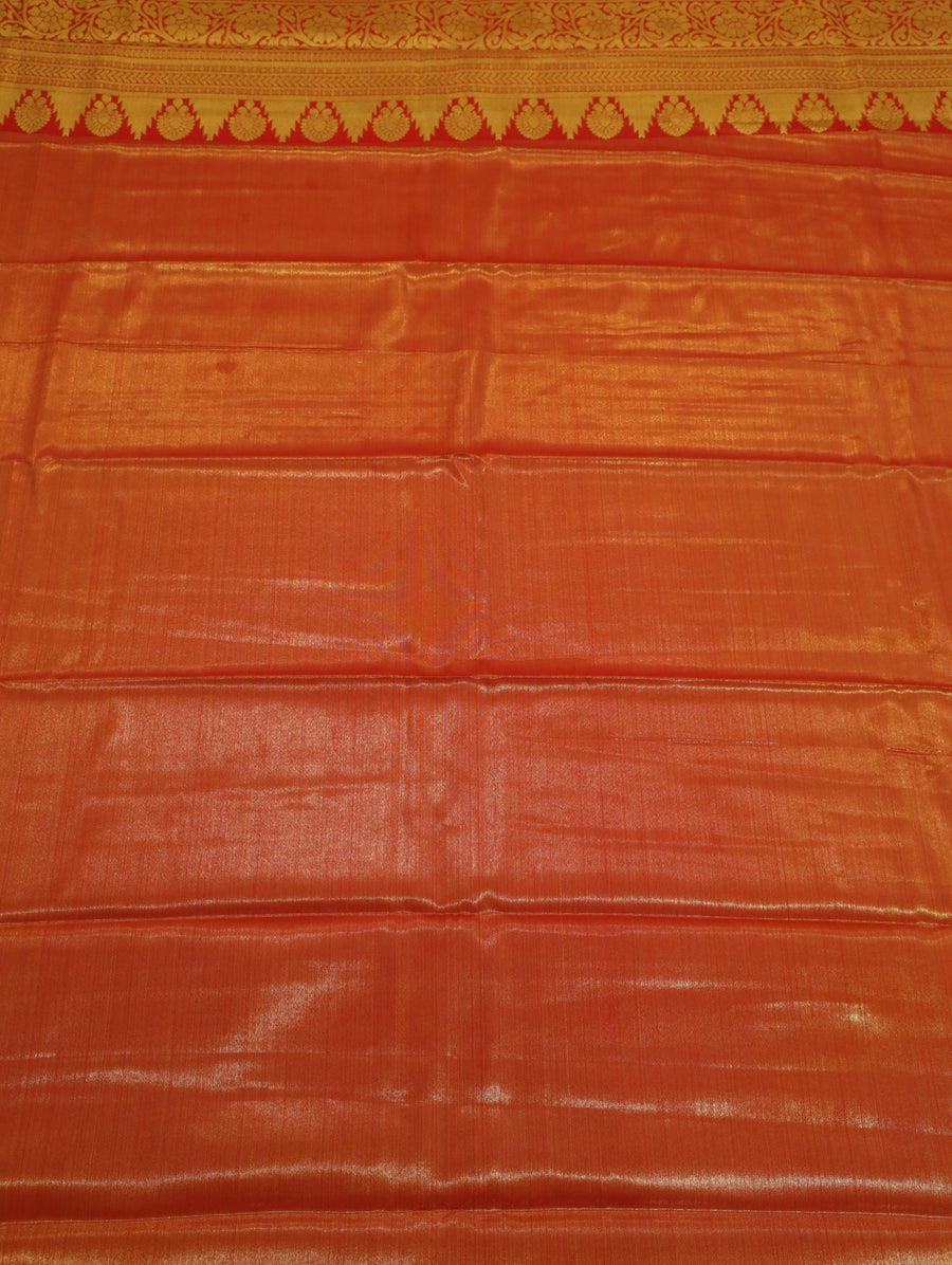 Lime Green Uppada Inspired Semi Silk Saree with Small Self Border