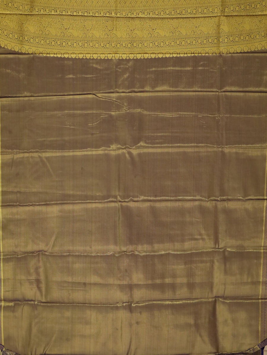 Coral Orange Uppada Inspired Semi Silk Saree with Contrast Border