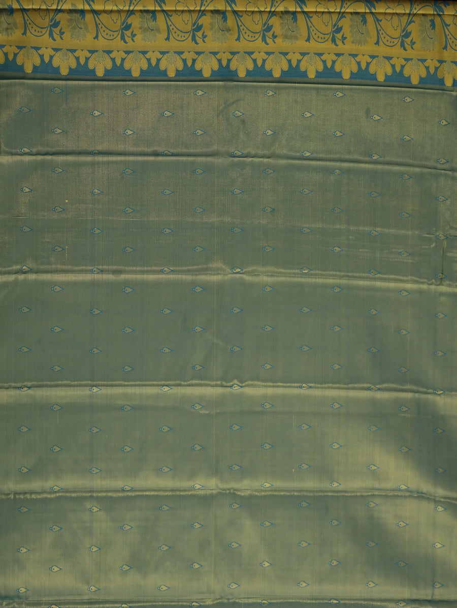 Pink Kanchipuram Inspired Semi Silk Saree with Wide Self Border